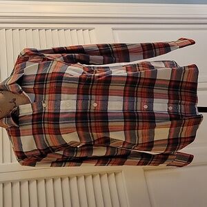 J. Crew Factory Plaid Ws Shirt - S